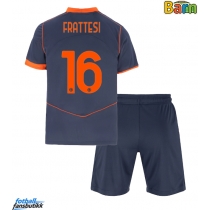 Inter Milan Davide Frattesi #16 Tredjedraktsett Barn 2025-26 Kortermet (+ Korte bukser)